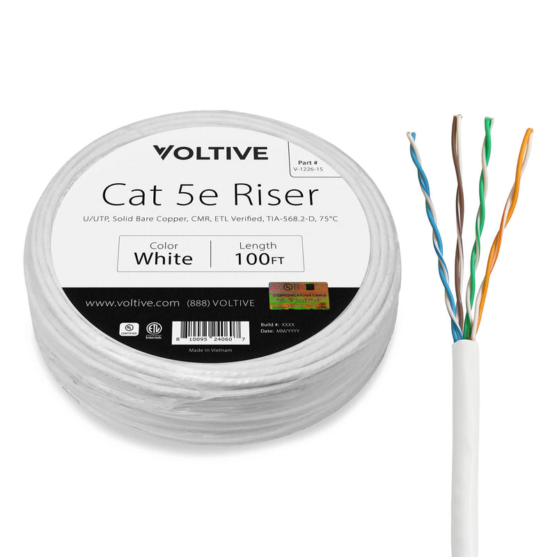 Cat 5e Riser (CMR) Ethernet Cable